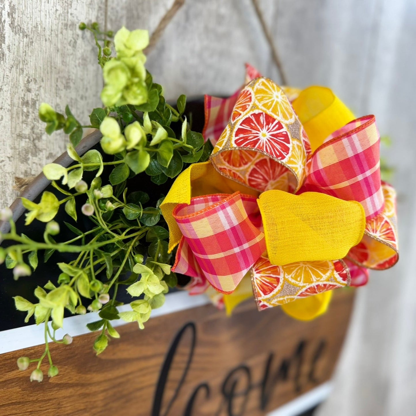 Citrus & Lemons Interchangeable Bow Attachment