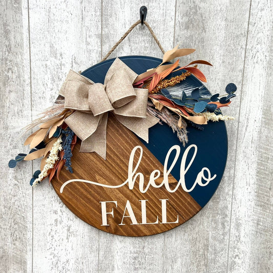 Hello Fall Door Hanger