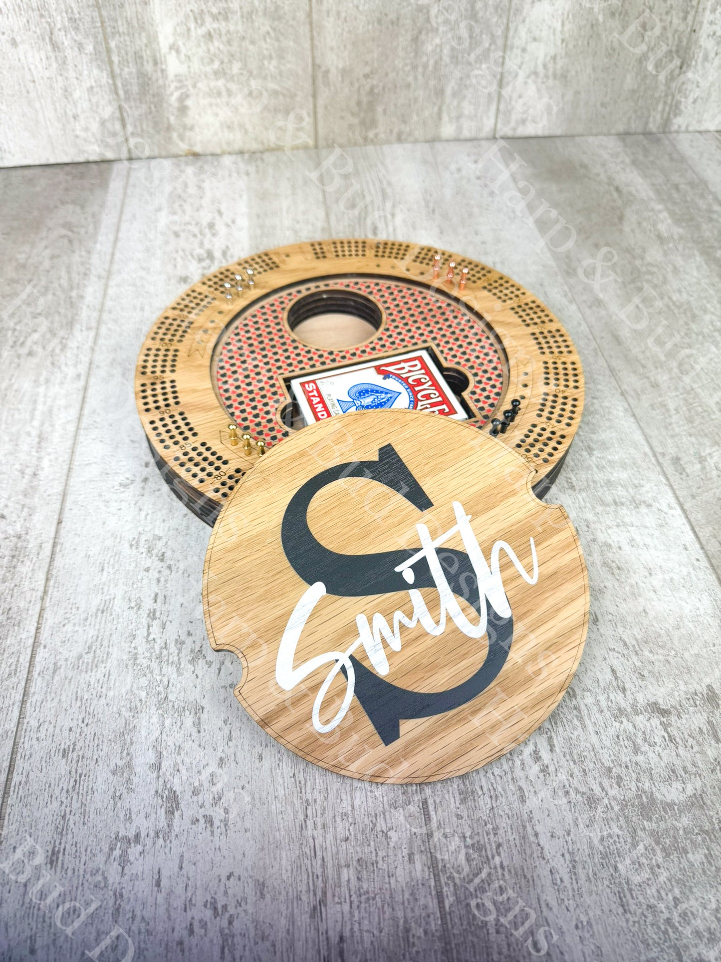 Personalized Cribbage Board