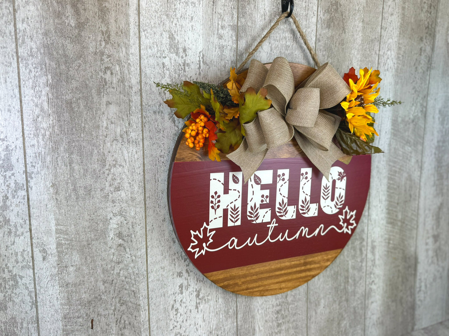 Hello Autumn Door Hanger