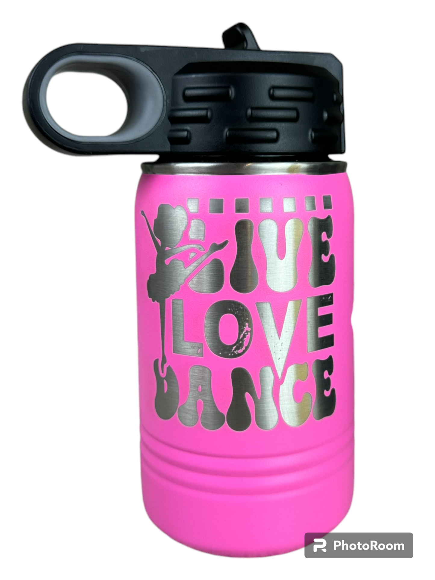 Live Love Dance Kids 12oz Water Bottle