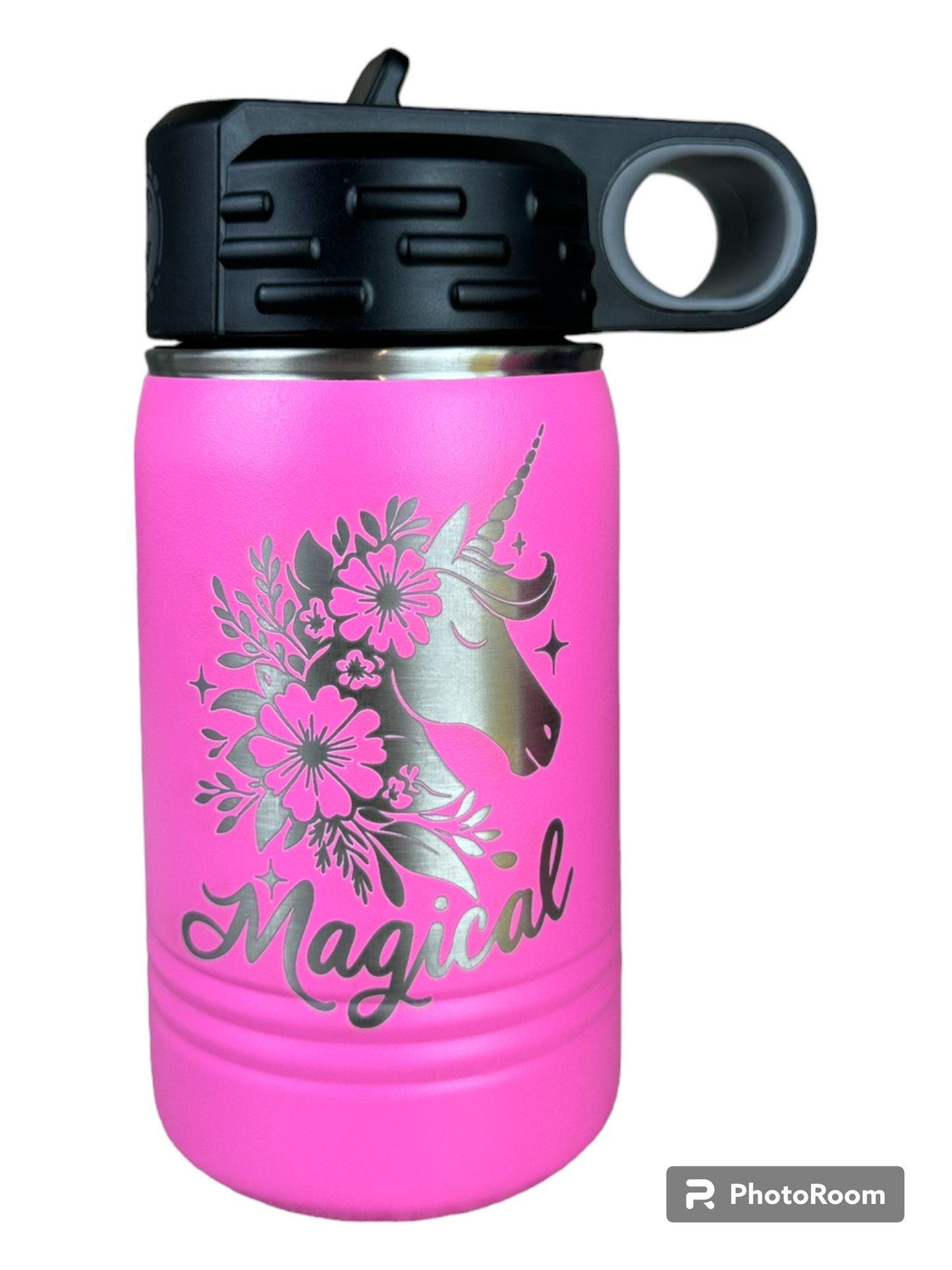 Magical Unicorn Kids 12oz Water Bottle