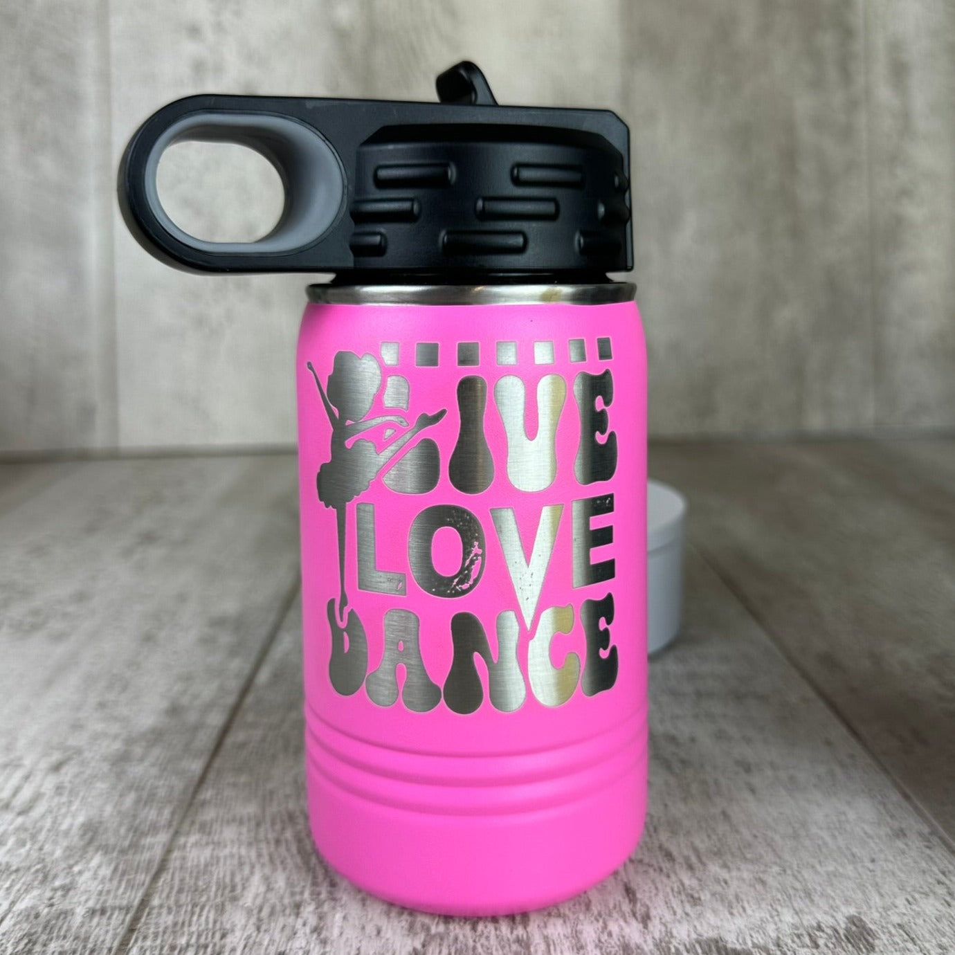 Live Love Dance Kids 12oz Water Bottle