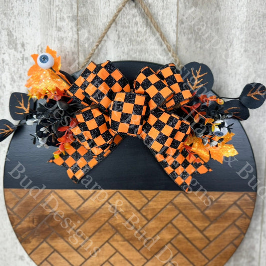 Eye See You Halloween Interchangeable Bow