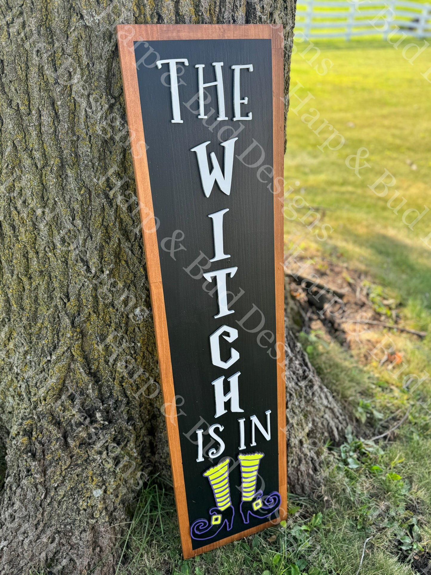 The Witch Is In Porch Leaner