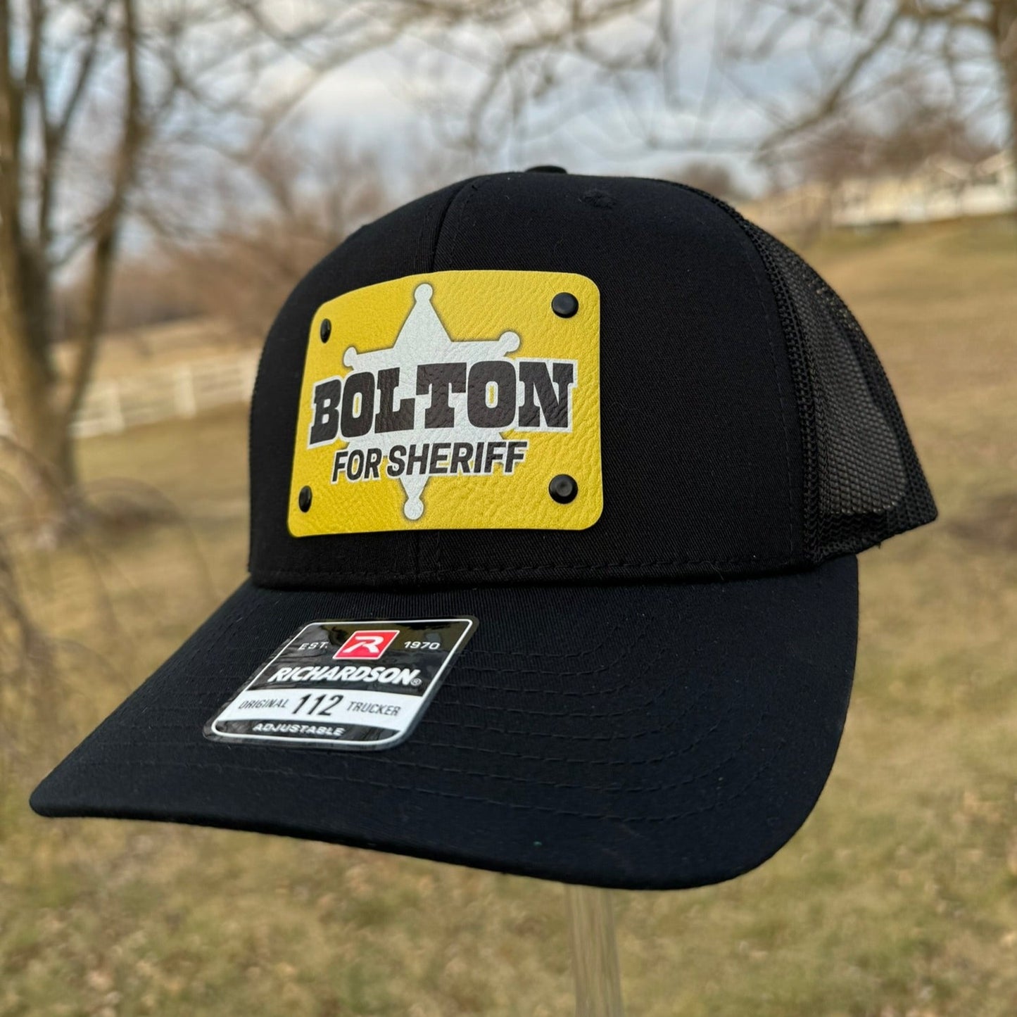 Bolton for Sheriff Black Richardson 112 Hat