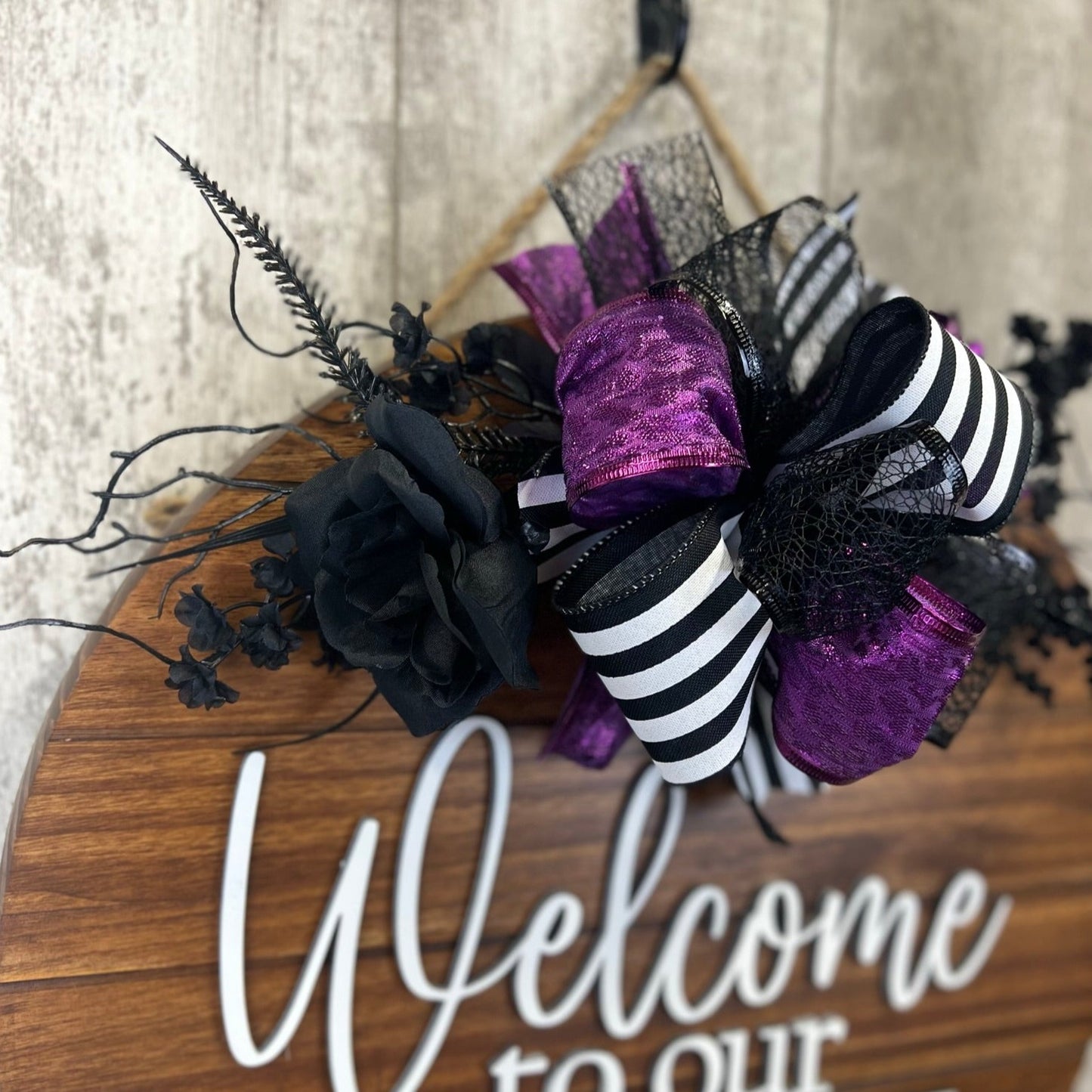 Haunted Halloween Interchangeable Bow