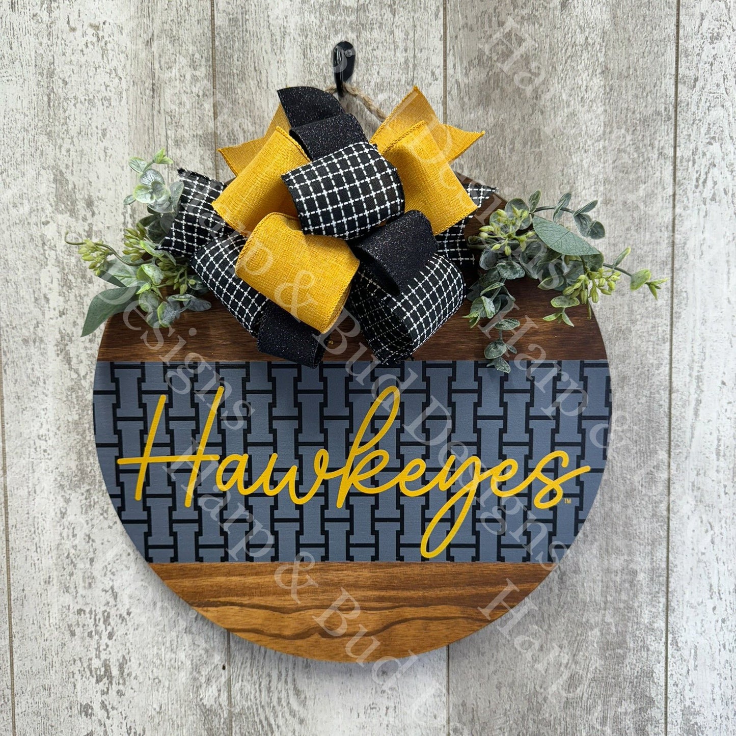 Hawkeyes Officially Licensed University of Iowa Door Hanger