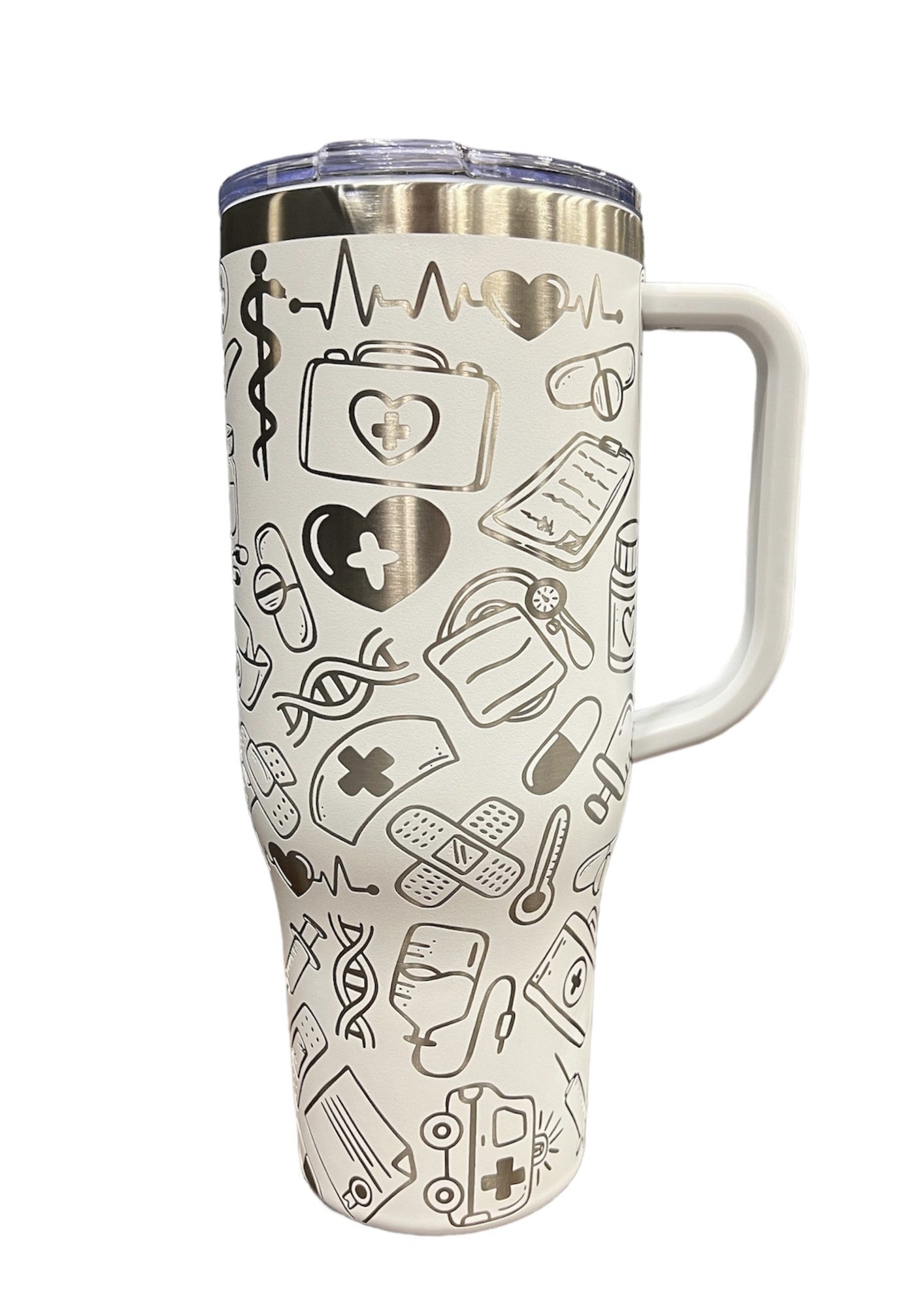 Nurse Wrap 40oz Tumbler