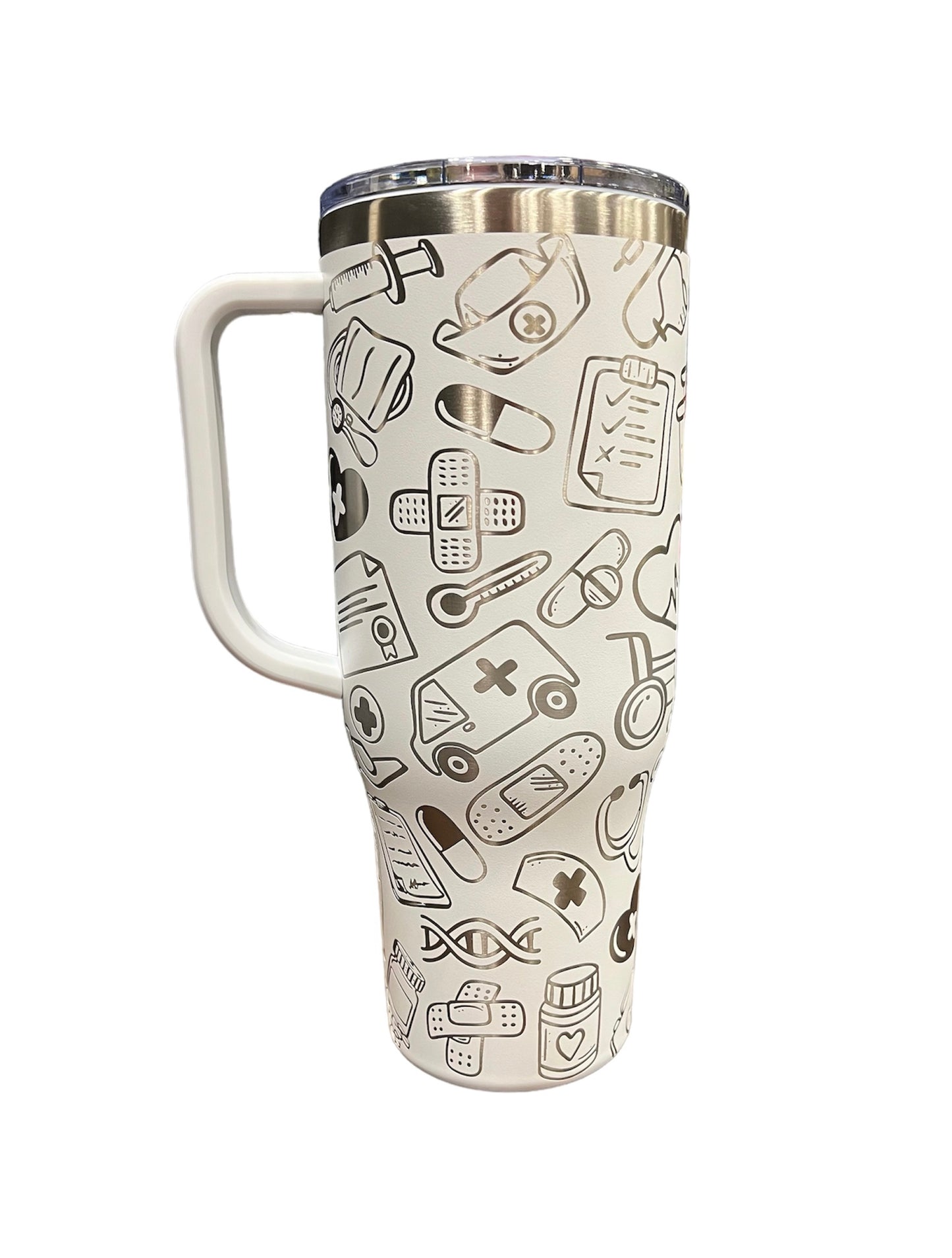 Nurse Wrap 40oz Tumbler