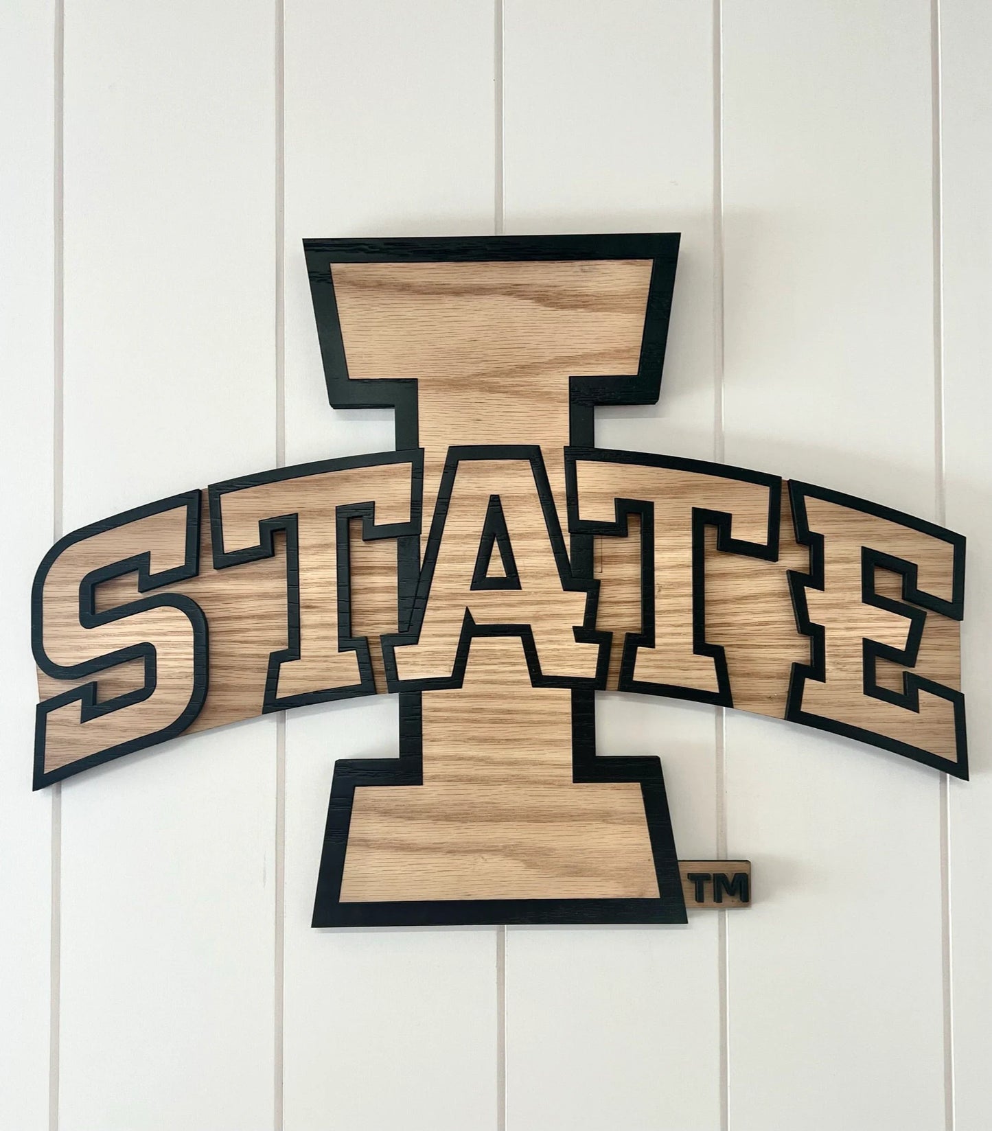 Iowa State Oak Sign