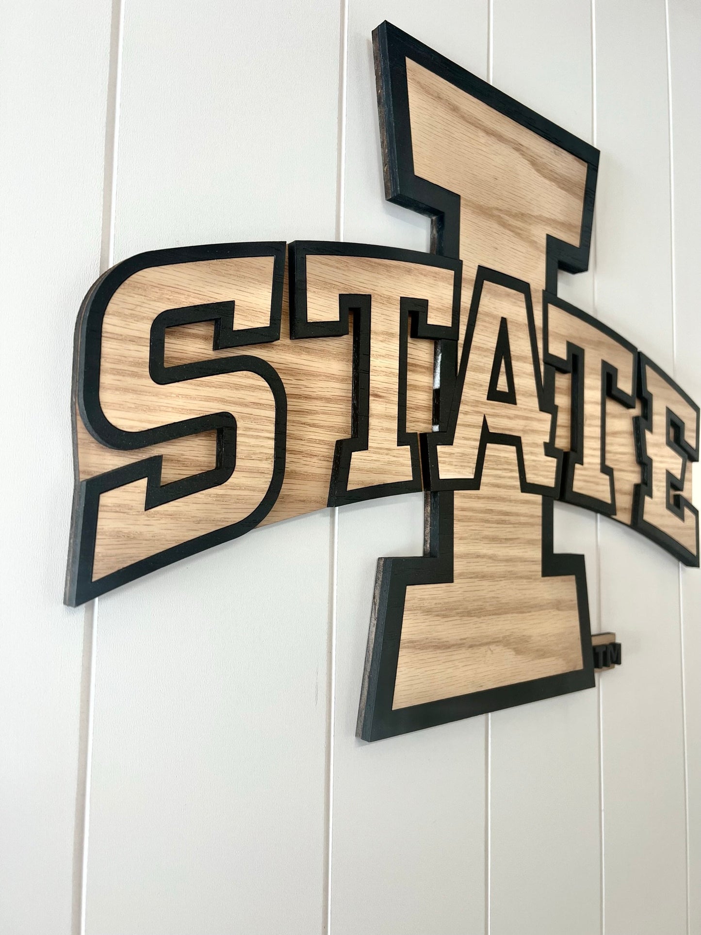 Iowa State Oak Sign