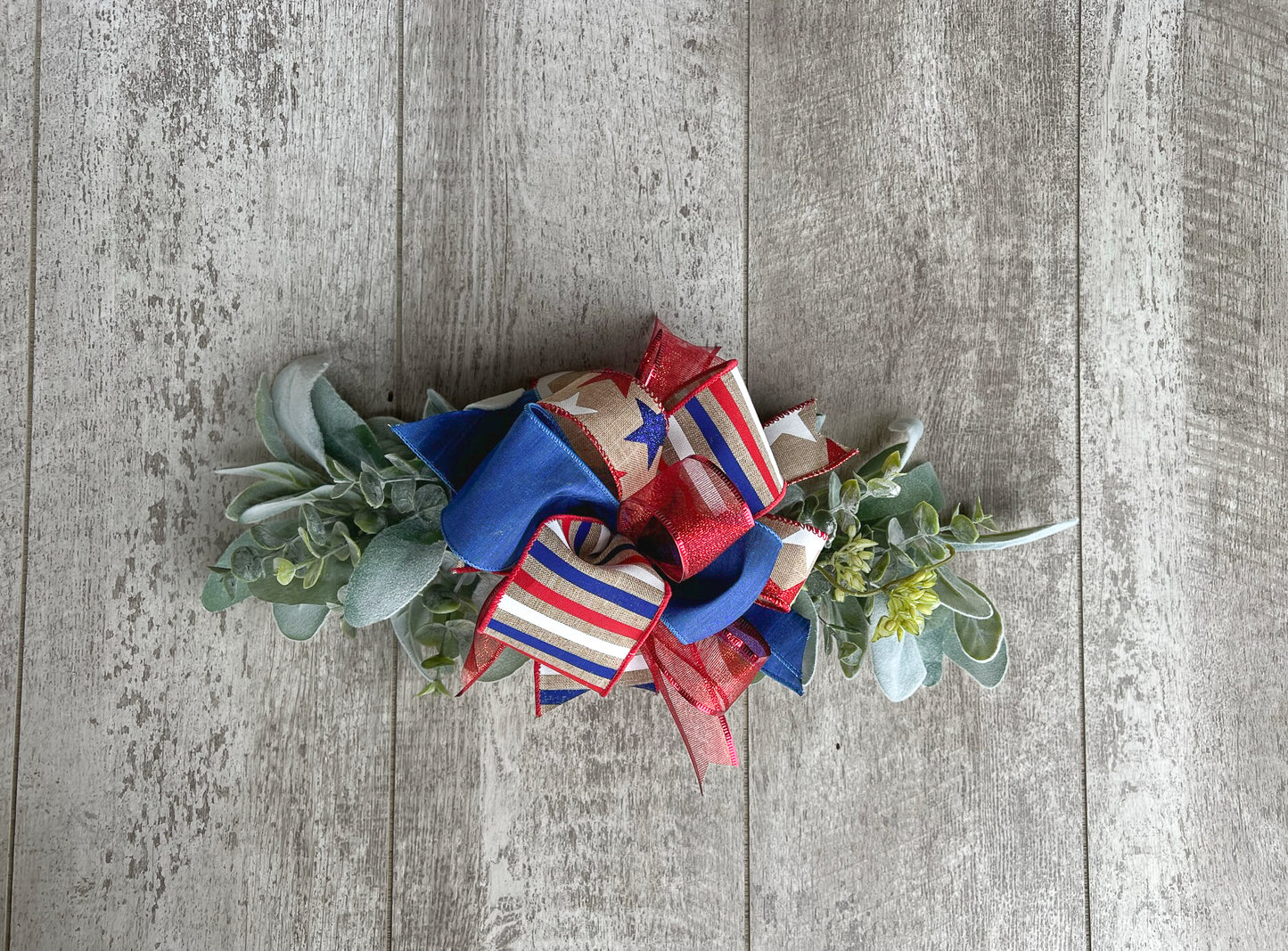 Red, White, Blue Stars Interchangeable Bow Attachment