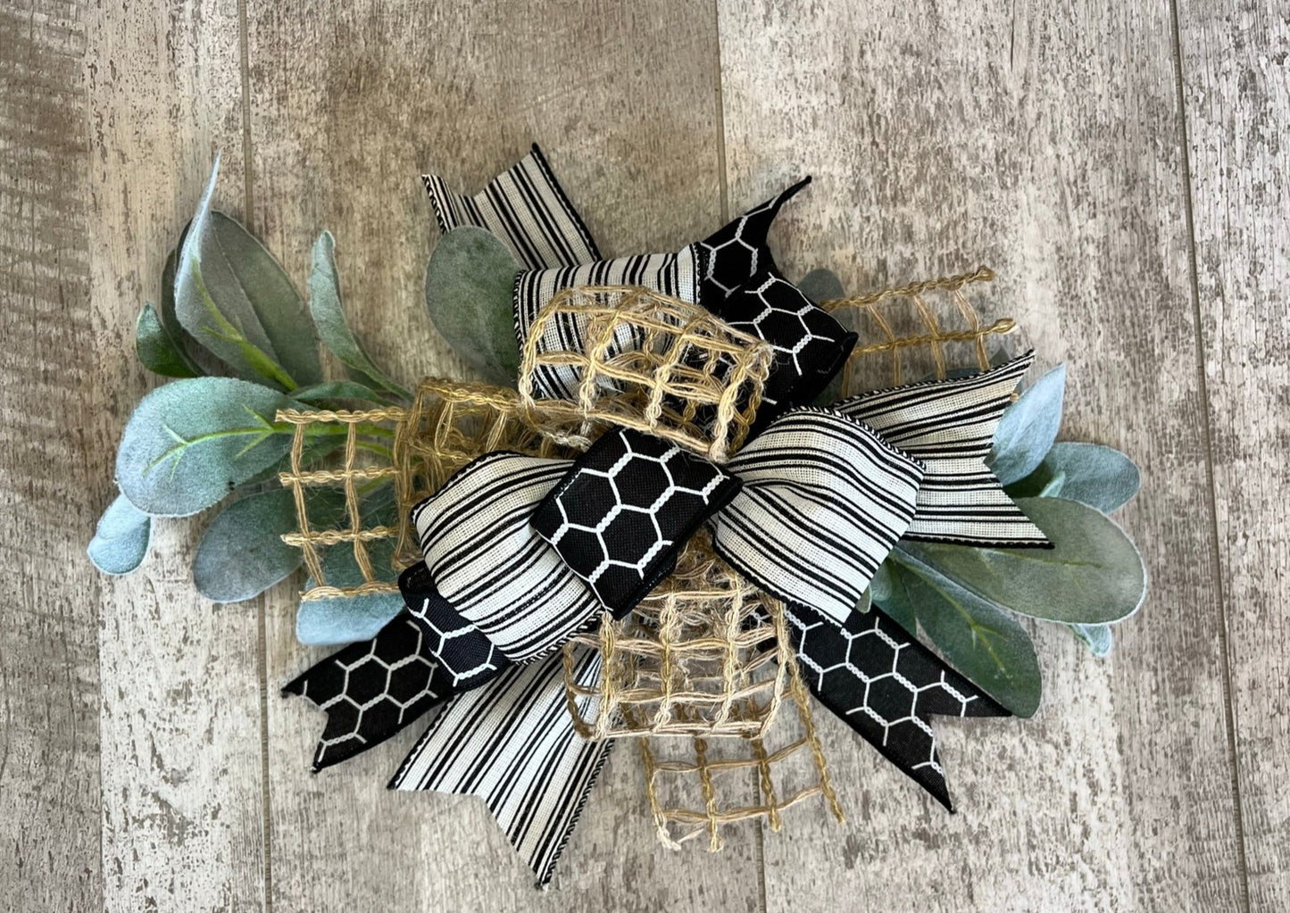 Farmhouse Chicken Wire Interchangeable Bow Attachment