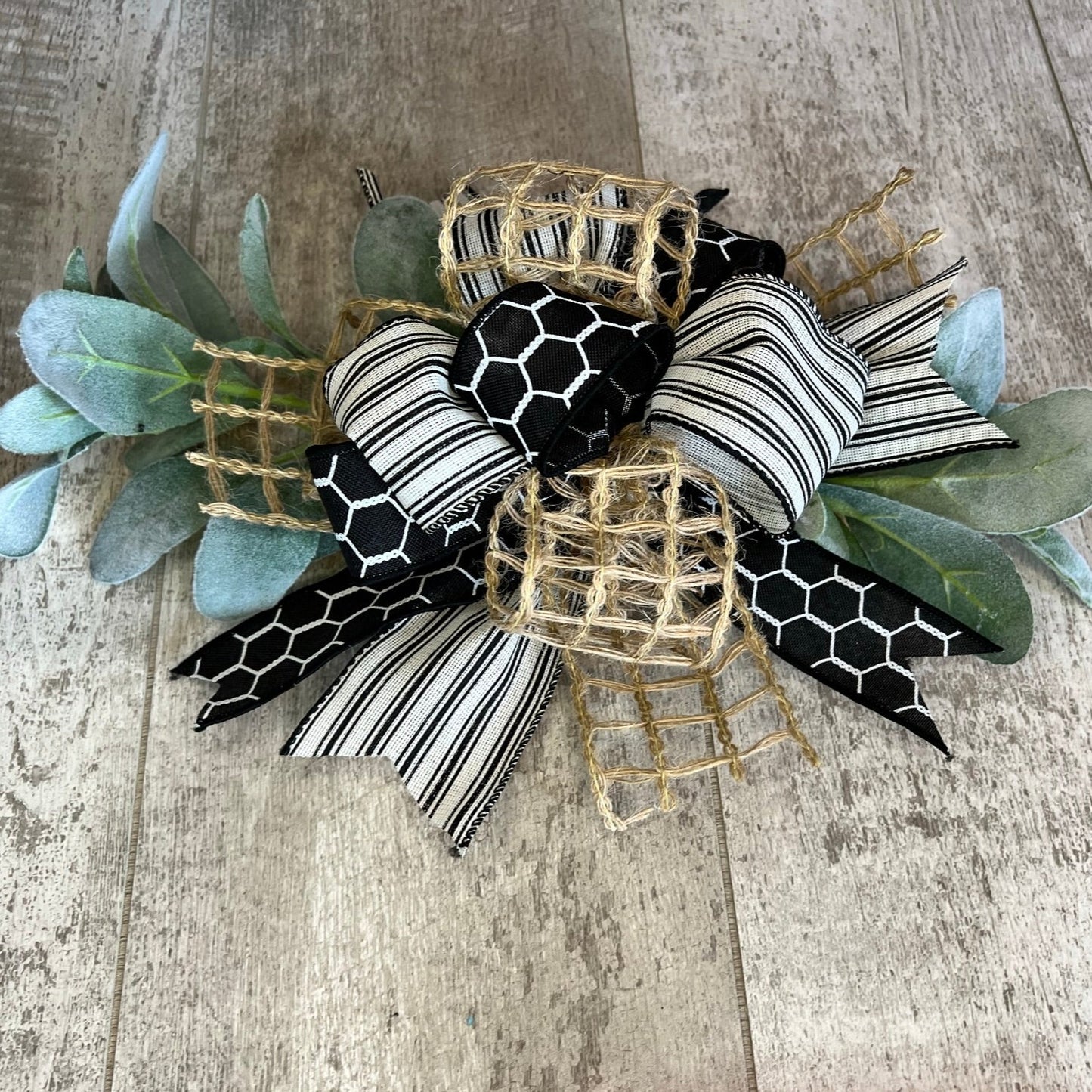 Farmhouse Chicken Wire Interchangeable Bow Attachment